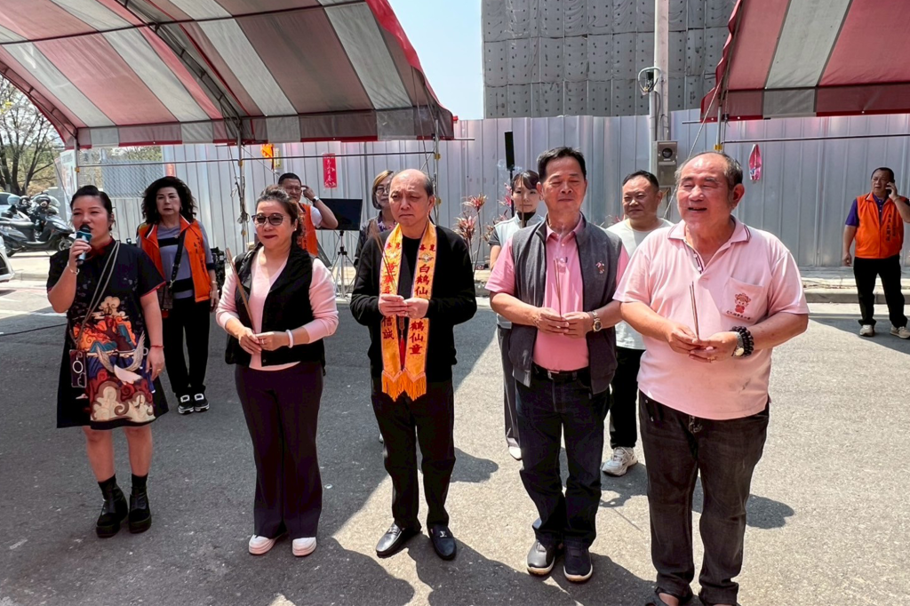 崑崙白鶴仙宮 前往 台中仁德土地公廟 向 土地公 祝壽 32000X1333