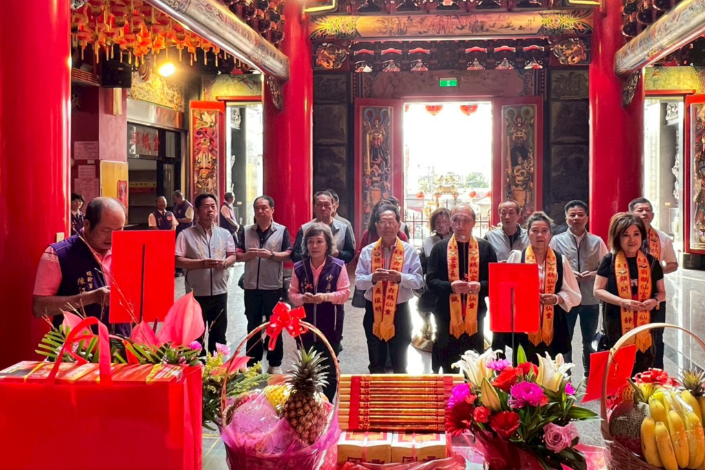 崑崙白鶴仙宮 前往 沙鹿朝興宮 參拜天上聖母（沙鹿媽）及宮務交流 52000X1333 1