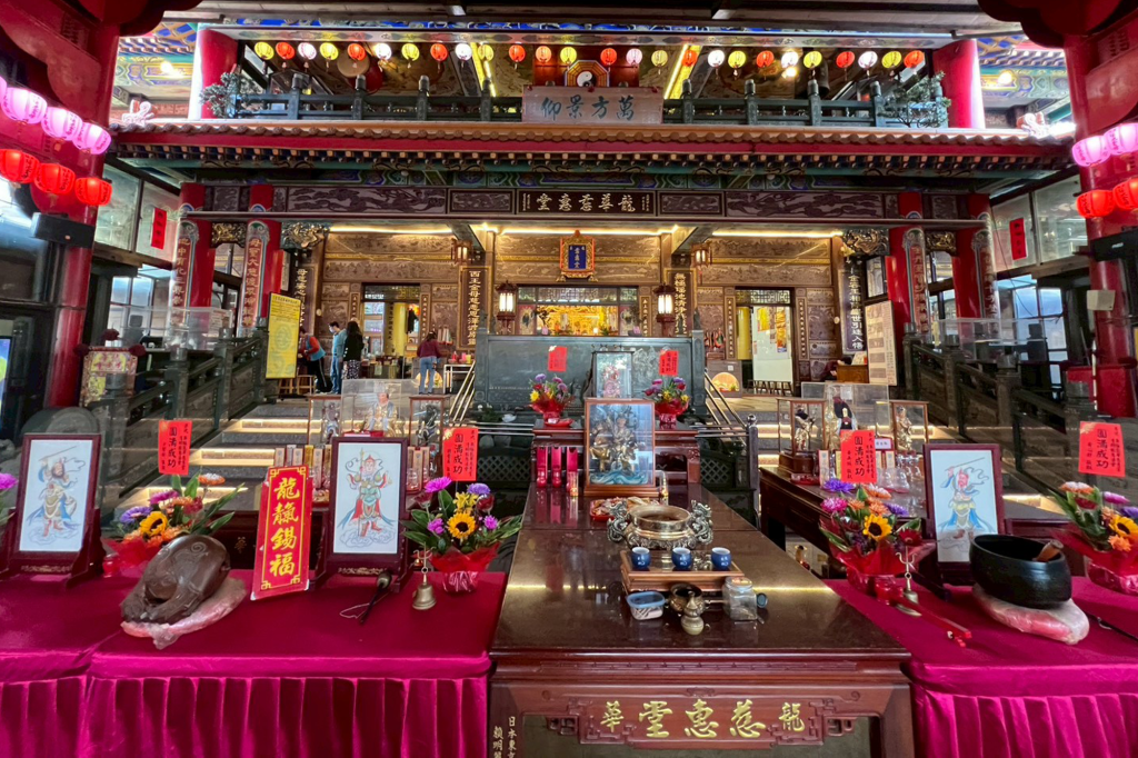 崑崙白鶴仙宮 前往 和美龍華慈惠堂 參拜瑤池金母 及宮務交流 12000X1333 1