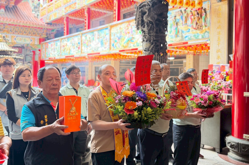 崑崙白鶴仙宮 前往 大里杙福興宮 參拜天上聖母（大里杙媽）及宮務交流 42000X1333 1