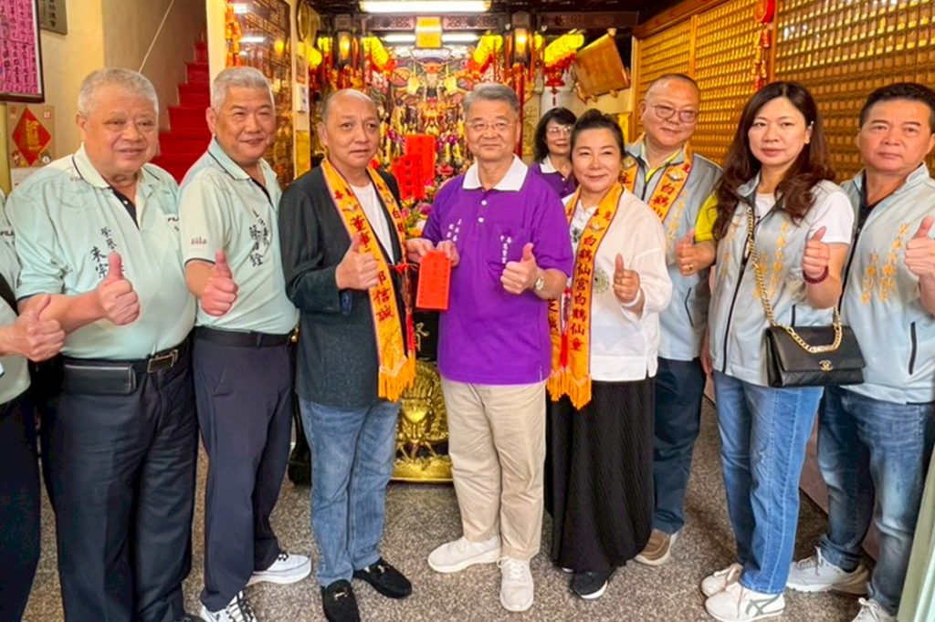 崑崙白鶴仙宮一行，前往中崙慈賢宮參訪交流，虔誠參拜 天上聖母，祈求庇佑 50430
