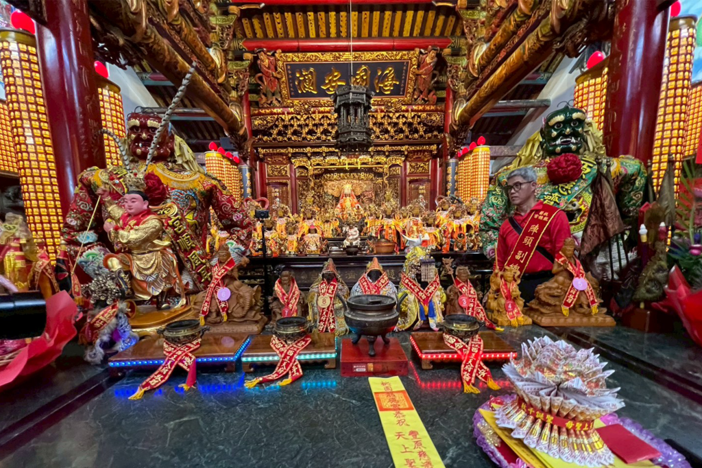 豐原慈濟宮 與 崑崙白鶴仙宮 共同接駕 桃園龍德宮 九天八夜徒步遶境 第三天 駐駕 12000X1333 1