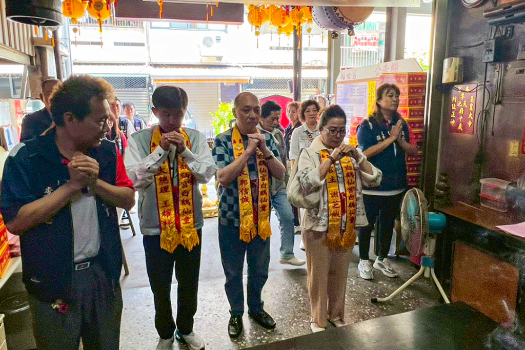 崑崙白鶴仙宮前往台中昭安宮交流 🏮✨濟公禪師降臨開示，法音流轉、福氣 30513 2