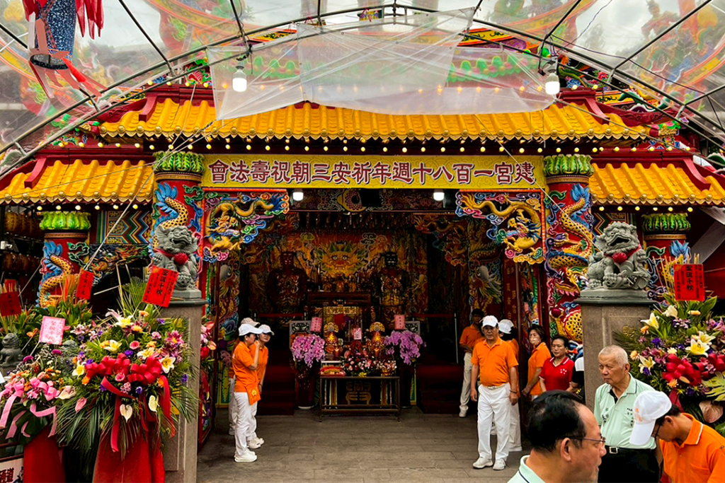 崑崙白鶴仙宮虔誠參與大雅永興宮建宮180週年宮慶，恭向天上聖母祝壽，祈求聖恩 10515 1