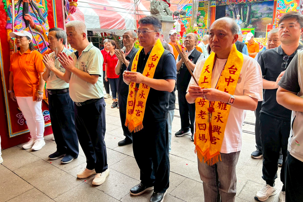 崑崙白鶴仙宮虔誠參與大雅永興宮建宮180週年宮慶，恭向天上聖母祝壽，祈求聖恩 30515 1