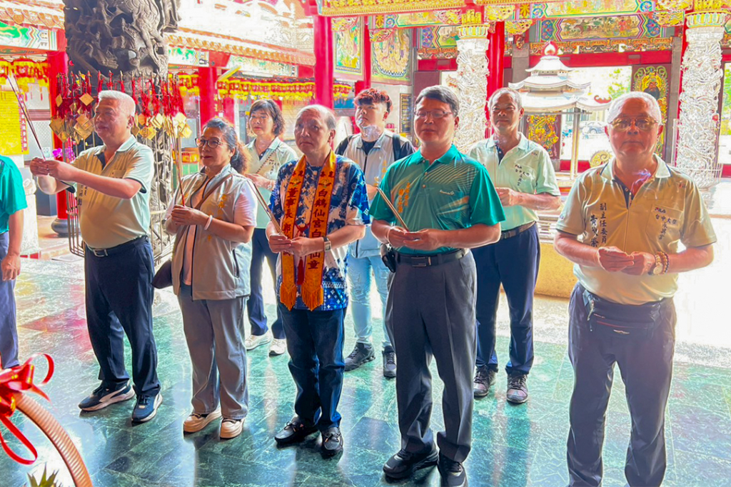 崑崙白鶴仙宮 連袂 大雅永興宮前往 朴子配天宮、北港朝天宮、斗六受天宮、鹿港 30603 1