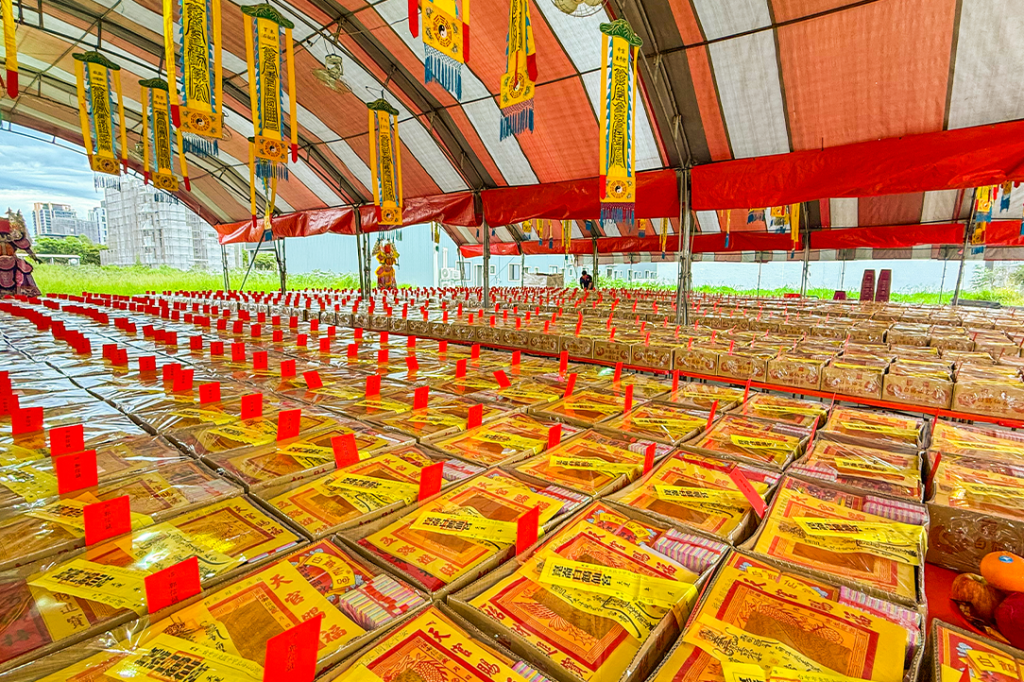 白鶴仙童宮慶 開燈科儀斬小人 安營開土 42000X1333 1