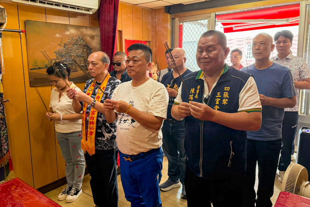 【崑崙白鶴仙宮 熱烈歡迎】📣⛩️ 熱烈歡迎竹北天后宮 林啟賢主委率領委員 42000X1333