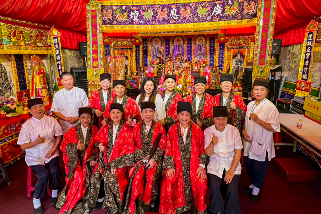 感謝大雅永興宮誦經團前來祝壽贊經 40701